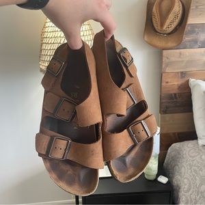 Birkenstock Milano in Mink
